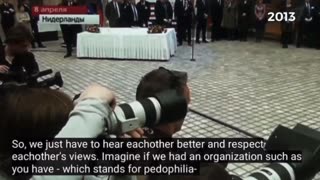 Putin Exposed those pedos years ago in 2013