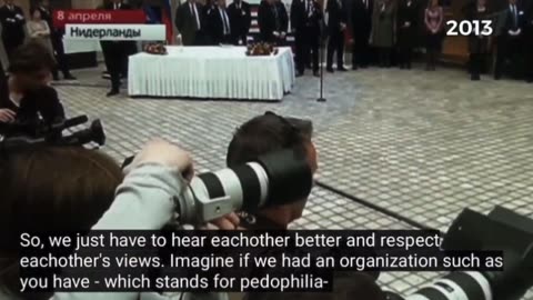 Putin Exposed those pedos years ago in 2013