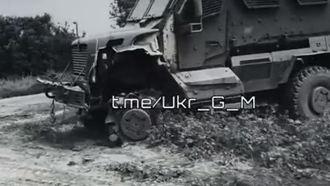🚑🛡️ Ukraine Russia War | Ukrainian MaxxPro MRAP Left Damaged on the Frontline | RCF