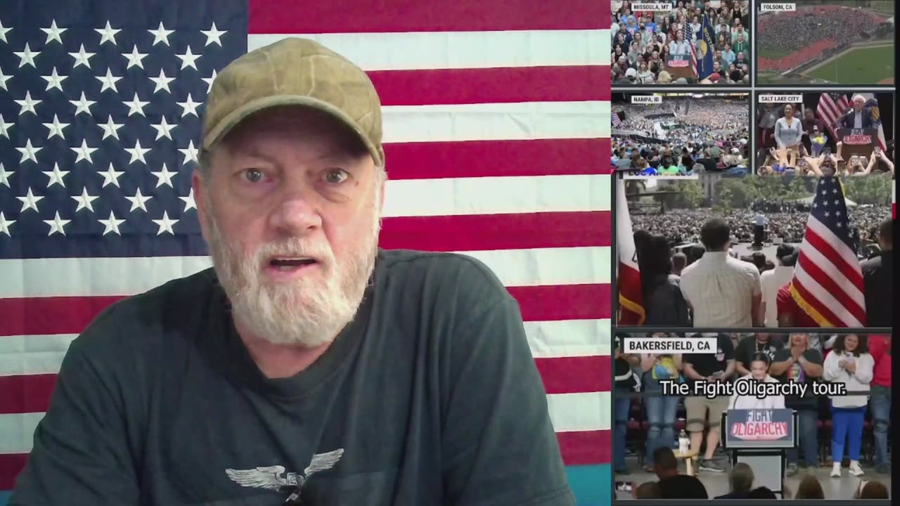 Maddow fawning over Bernie & AOC fighting against their own