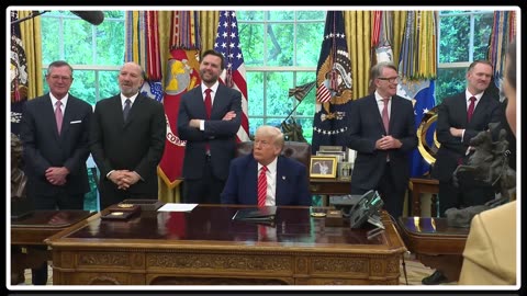 President Trump Makes Trade Announcement with the UK, April 8, 2025
