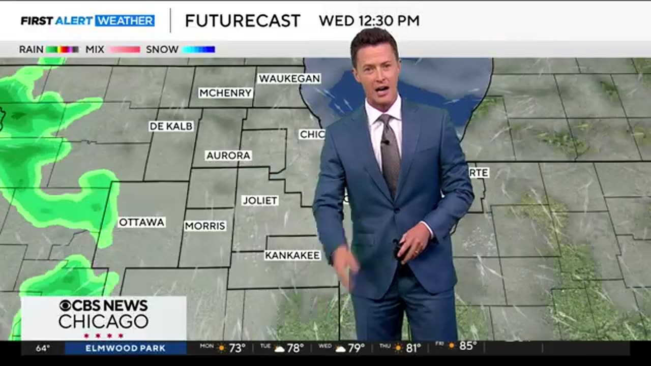 Workweek warm-up coming in Chicago