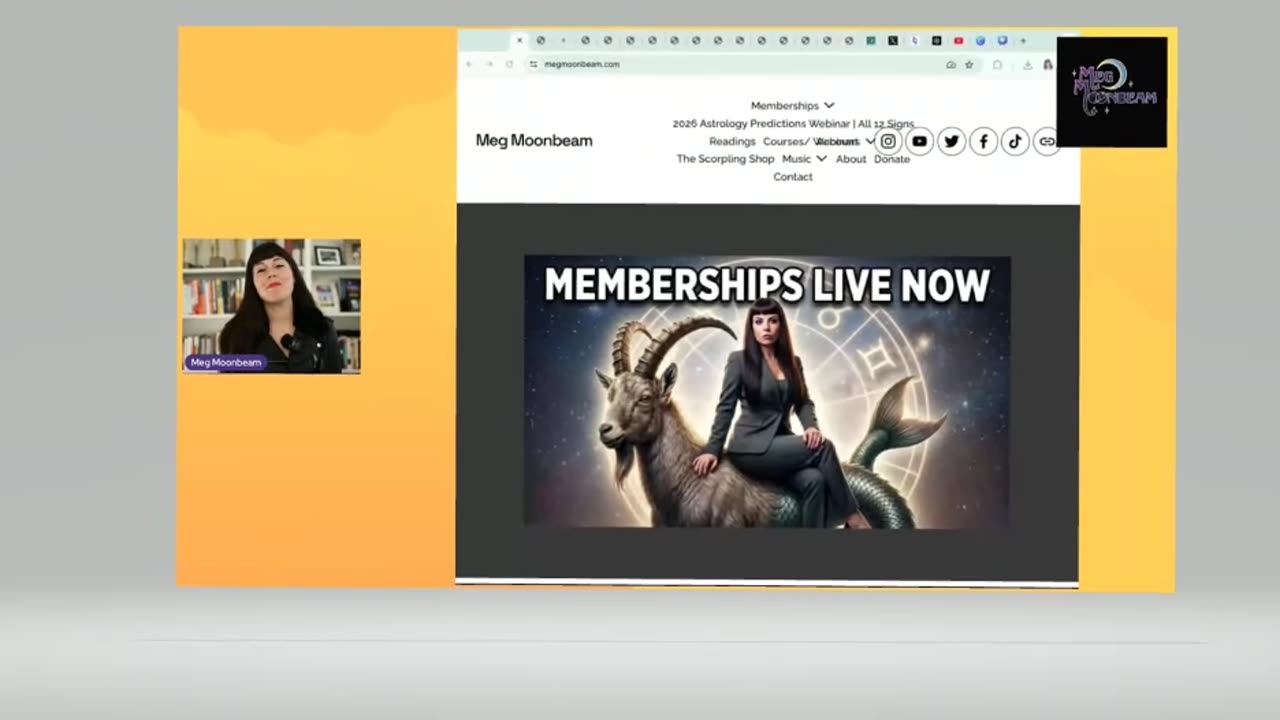 Meg moonbeam Membership