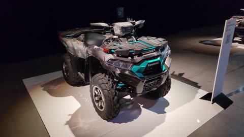 2024 KAWASAKI BRUTE FORCE 750 DIGITAL CAMO SHOWCASE WALK-AROUND