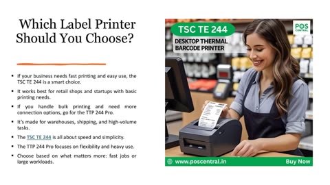 What’s the Difference Between TSC TE 244 and TTP 244 Pro?