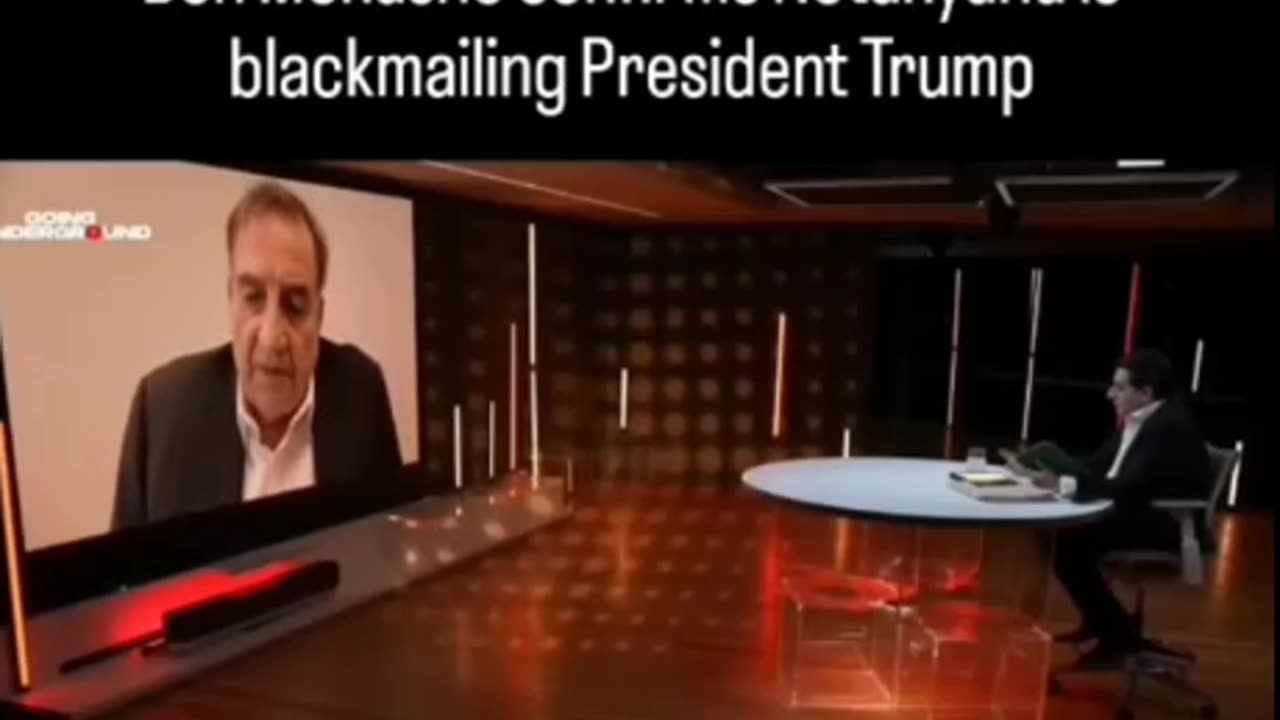 Netanyahu is blackmailing Trump - ex Mossad agent