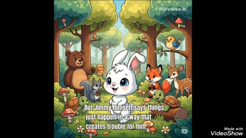 Hi, this is Jimmy the rabbit