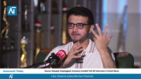 Sourav Ganguly Unplugged: Exclusive Candid Tell-All Interview | Sports News | Amaravati Today