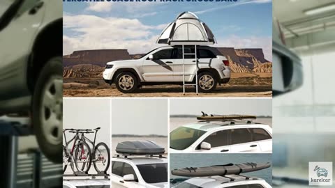 KUIPERAUTO 165lbs 52 inch Universal Roof Rack Cross Bars Compatible for SUV Seda