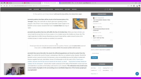 Israel Attacking Iran -- Bible Prophecy Fulfillment?