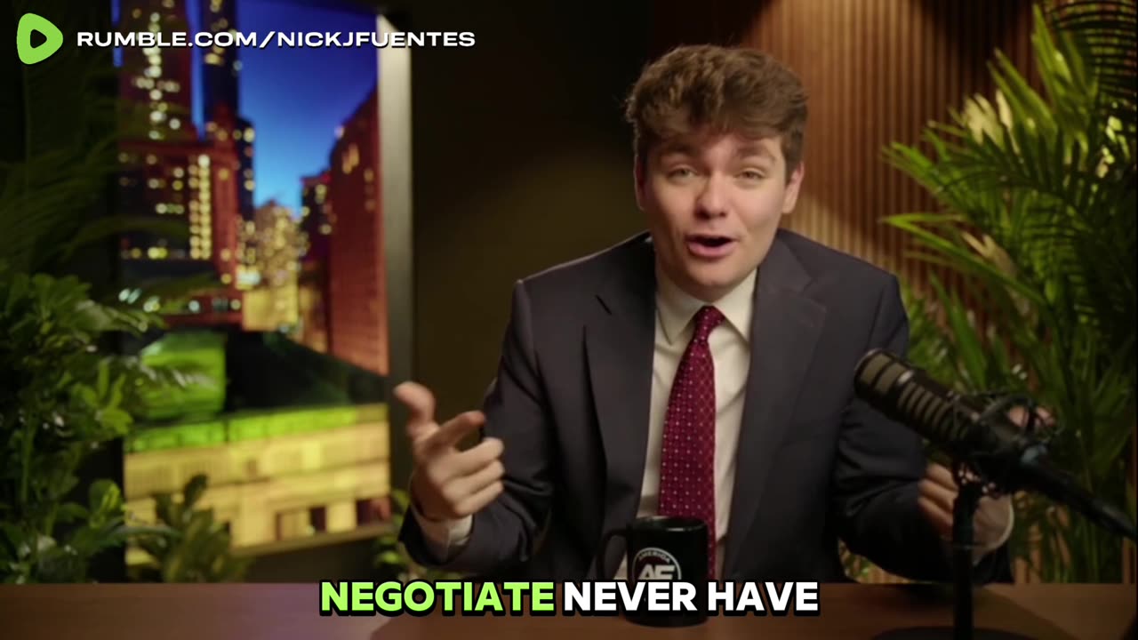 Israel was built at the expense and blood of Americans - Nick Fuentes