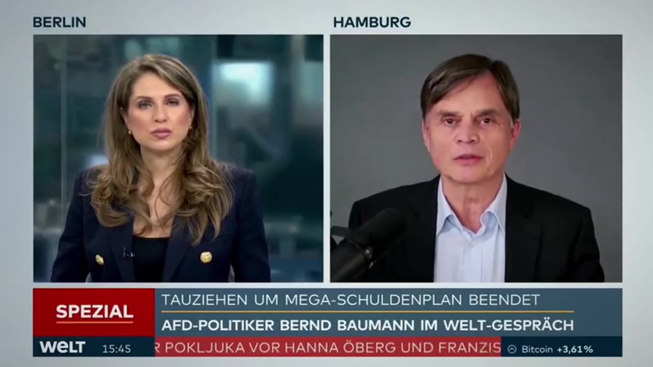 Bernd Baumann AfD - BlackRock Vertreter hat Deutschland verraten