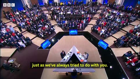 Steve Rosenberg for BBC News: I asked Vladimir Putin some questions