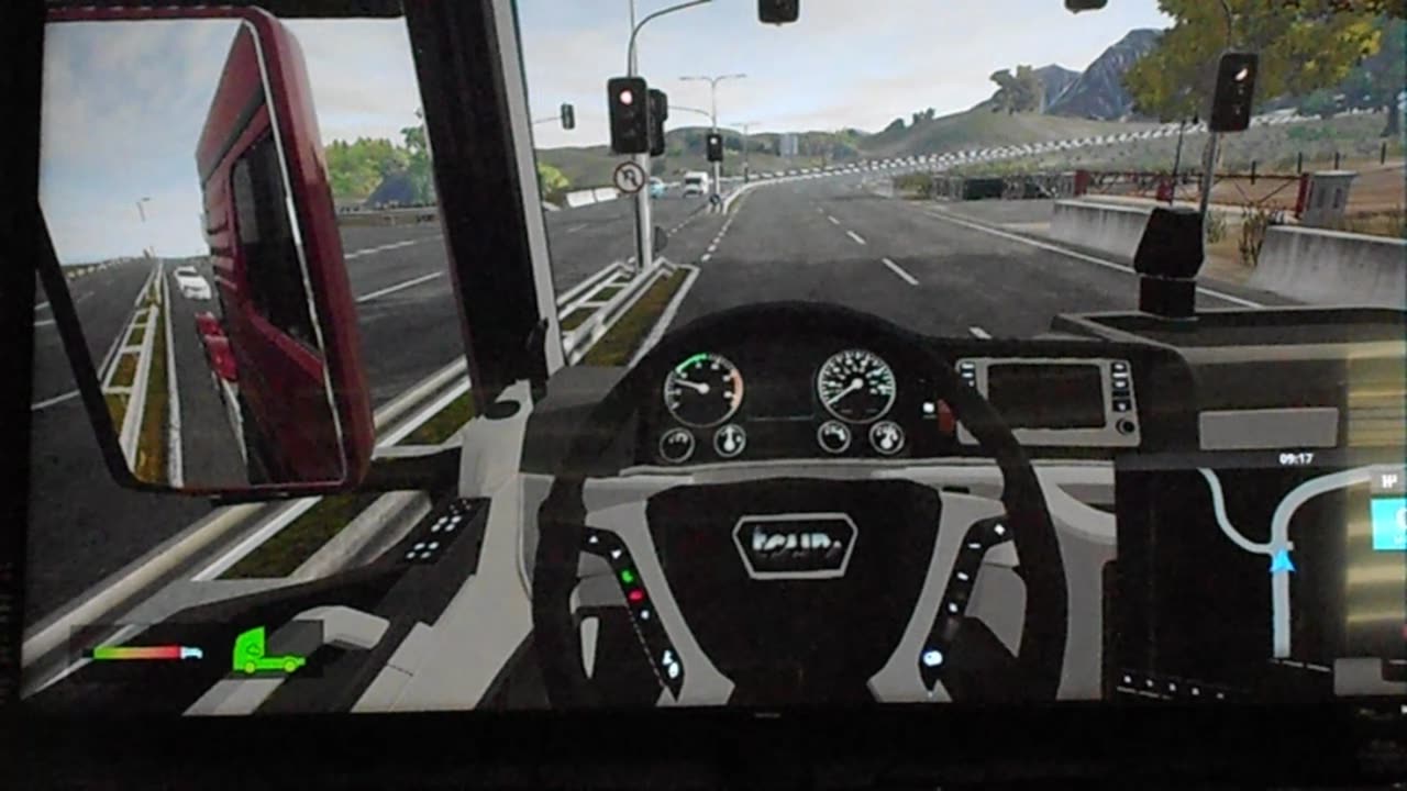 (689) Nintendo Switch Truck Driver gameplay (Long drive) - MAN TGX/Tour WS-WRK 421hp 6x4 3/19/2025