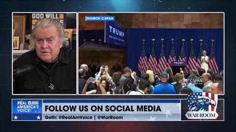 Bannon: “Washington Was Here For The Birth Of The Nation, Trump Is Here For The Reclamation Of The Nation.”