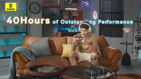 "Baseus GH02 Gaming Headphones: Immersive & Wireless 🌟"