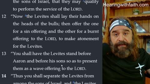 Numbers 8: Levite Consecration and Christ’s Service Live Bible Study