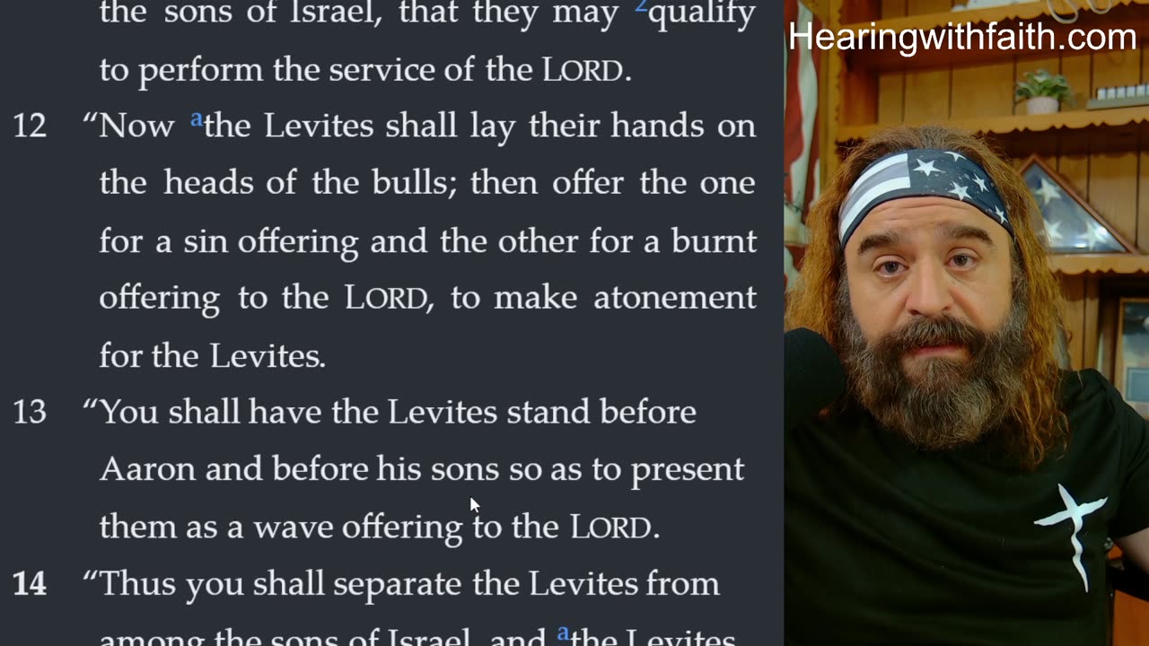 Numbers 8: Levite Consecration and Christ’s Service Live Bible Study