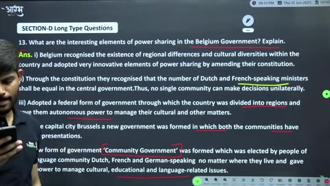 Civics Power Sharing Lecture 5 + WPP