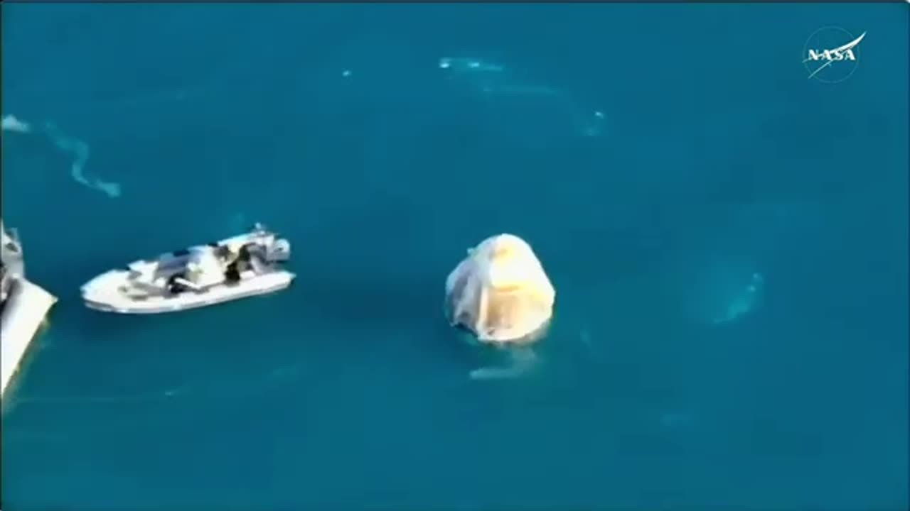 NASA’s SpaceX Crew-9: Dragon Capsule Recovery🌊🐬🛸🌎