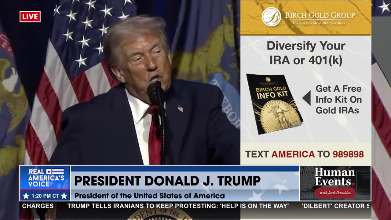 POTUS: CRITICS PROVEN WRONG ON TARIFFS