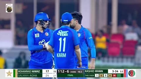 Pakistan vs Afghanistan, Final at Sharjah, UAE Tri-Series, Sep 07 2025 - Full Scorecard