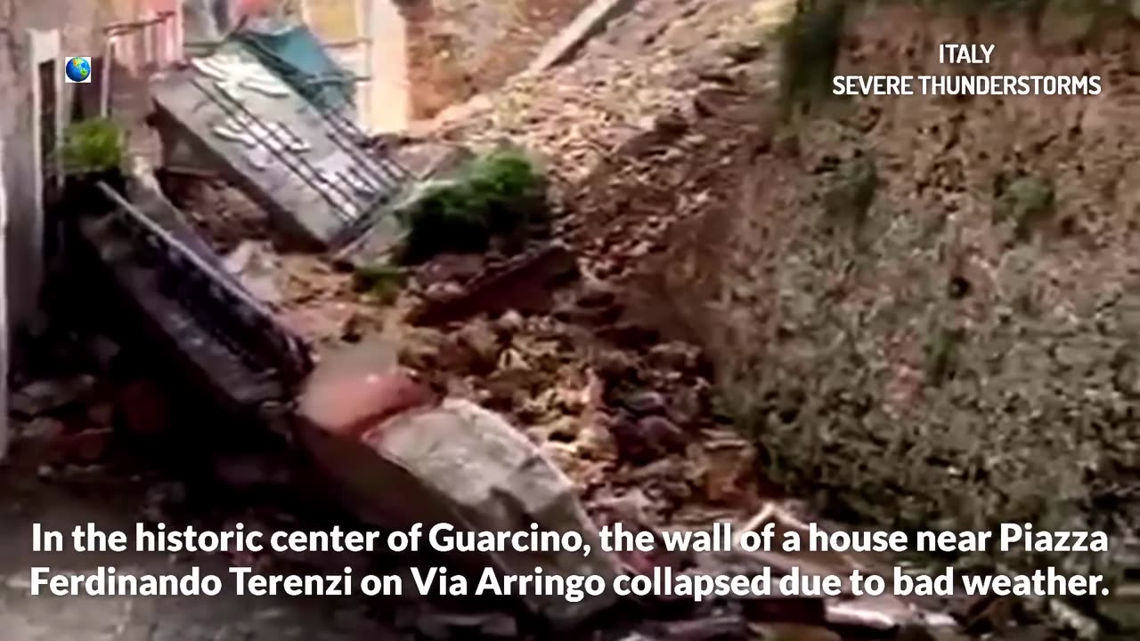 Une série d'orages catastrophiques sème la destruction en Italie