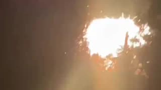 (Incredible Detonation) Ukrainian Long-Range Attack Drone Slams in Saratov Oil Refinery