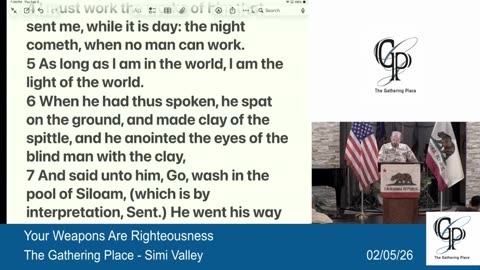 Your Weapons Are Righteousness