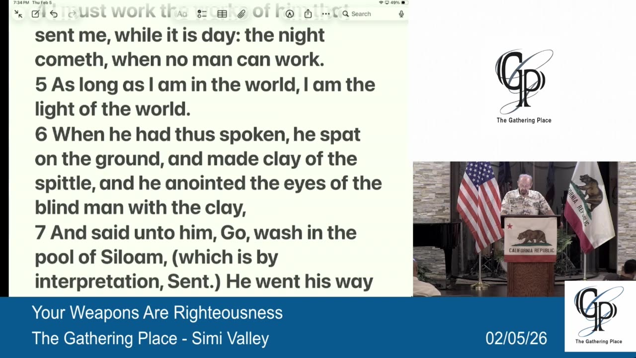 Your Weapons Are Righteousness