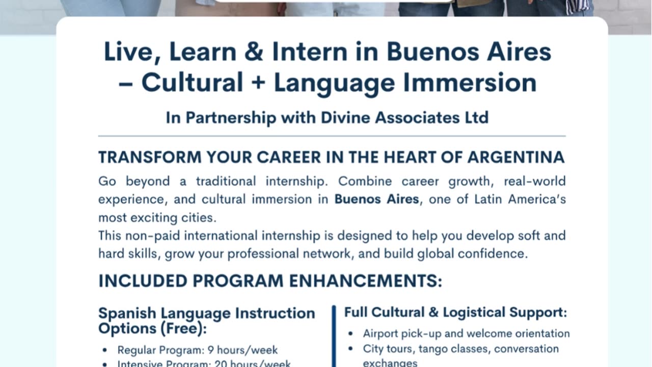 Level Up Your Career and Culture with Divine’s Argentina Experience