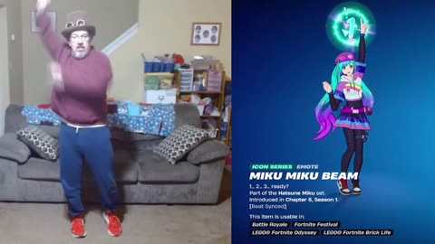 FFG Dance Fortnite Emotes Miku Miku Beam