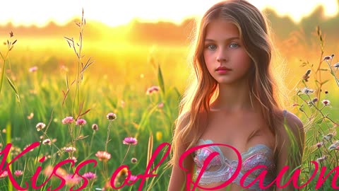 Electronic Music. Song Kiss of Dawn