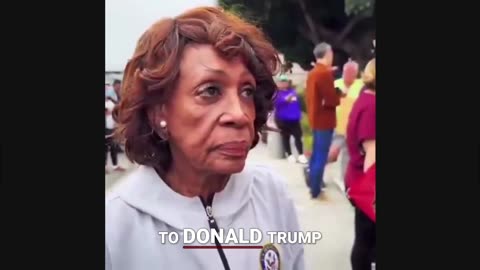Maxine Waters tells Black LA to hide... praises armed illegals as hardworking victims