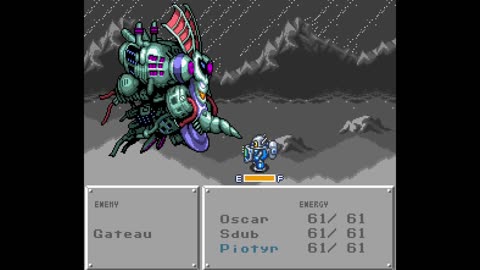 The final battle against Gateau (Robotrek)