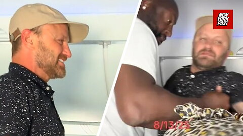Drunk Breeze Airways passenger breaks free twice, shouts slurs before takedown