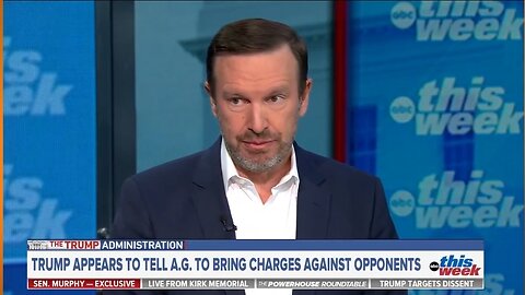Sen Chris Murphy Compares Trump To Iran, Claims He's Going After Political Opponents