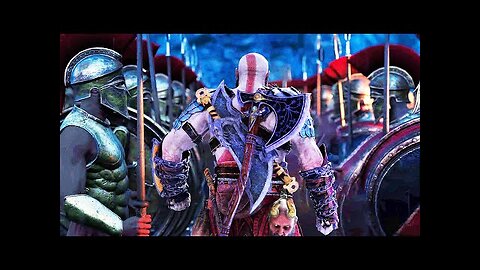 Kratos Talks About Spartans & 300 Leonidas Scene (God of War Ragnaork) 4K ULTRA HD