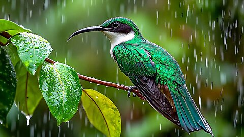 Rain and Birdsong to Rest Your Mind ~ Gain Mental Clarity in Minutes – Unlock Inner Peace Now 🌧️🍃