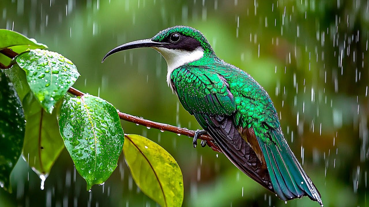 Rain and Birdsong to Rest Your Mind ~ Gain Mental Clarity in Minutes – Unlock Inner Peace Now 🌧️🍃