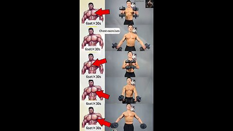 "Тренировка груди с гантелями 💪 | Дома или в спортзале