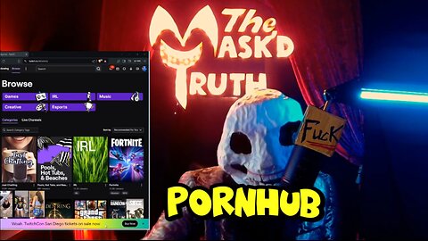 🔴The Mask'd Truth LIVESTREAM🔴EPSTIEN & MORE! OMETV ROAST #usa #ice #trump #epstien #tiktok #shorts