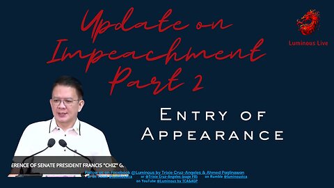 Impeachment Update Part 2
