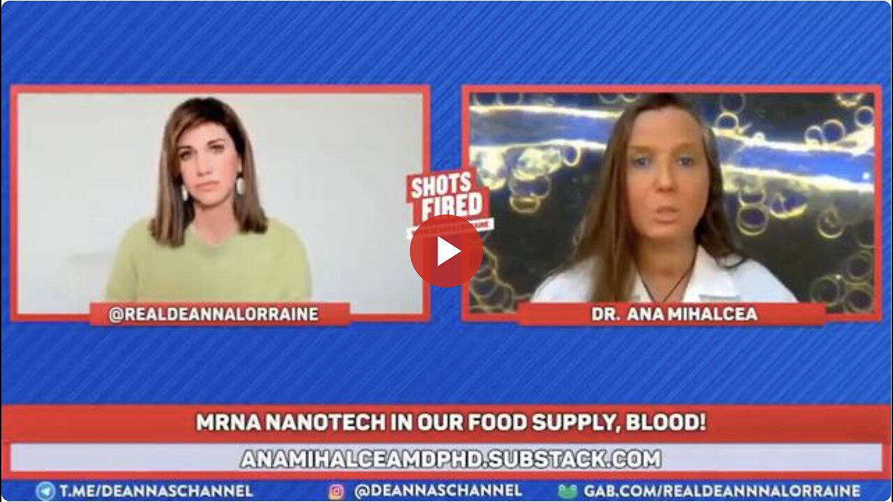Depopulation & Transhuman/Mind Control w/ Nanotech in Food Supply | Shots Fired w/ Dr. 'Ana Mihalcea'