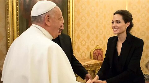 Pope Francis' connection to Hollywood included meetings with Mark Wahlberg and Angelina Jolie
