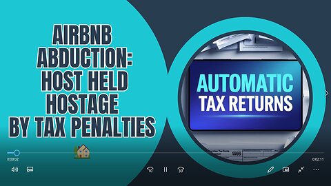 Airbnb Abduction: Host Held Hostage by Tax Penalties