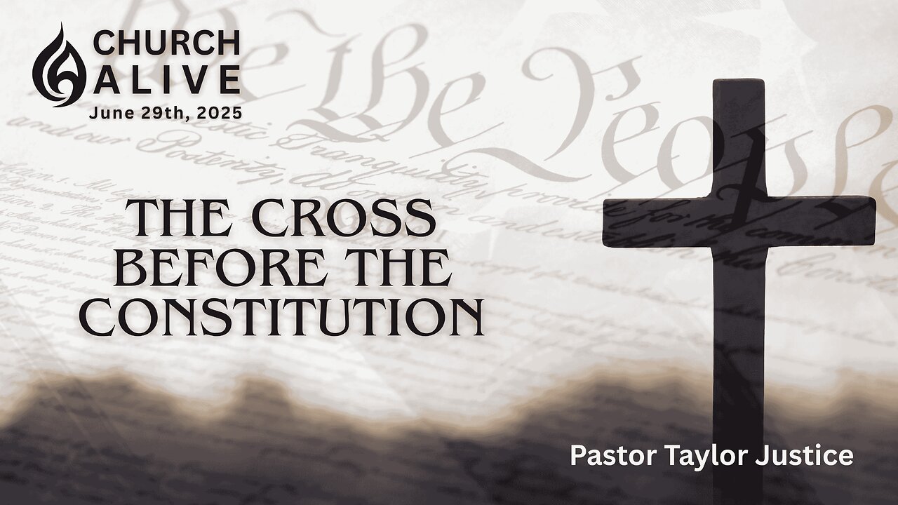 The Cross Before The Constitution