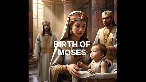 THE BIRTH OF MOSES| ANIMATED BIBLE STORIES| MOSES BORN IN GOSHEN