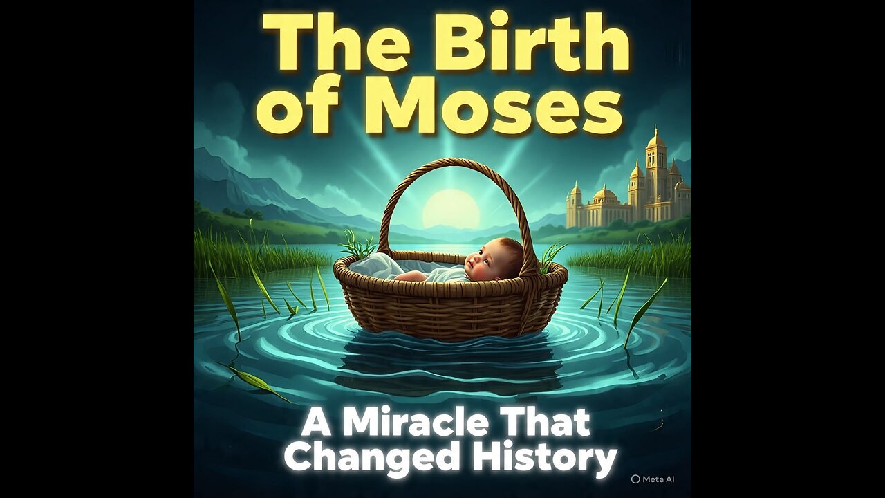 THE BIRTH OF MOSES| ANIMATED BIBLE STORIES| MOSES BORN IN GOSHEN