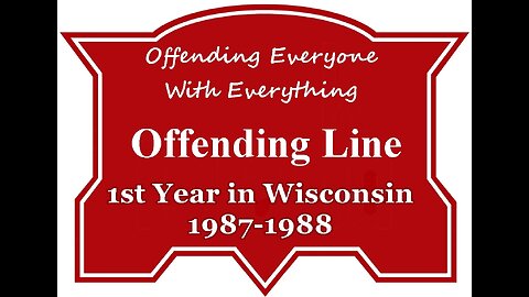 1st Year in Wisconsin